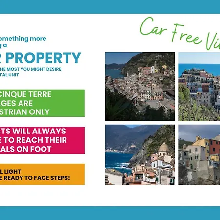 アパート Picabon Quiet With Ac & Balcony モンテロッソ・アル・マーレ