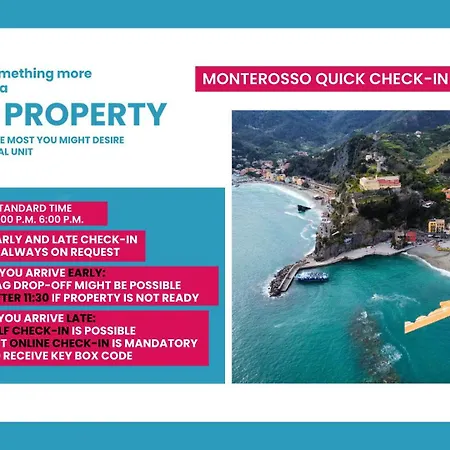 Picabon Quiet With Ac & Balcony Lejlighed Monterosso al Mare